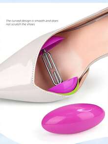 Adjustable Height Lift Shoe Insoles, Invisible Air Cushion Design, Anti-Collapse Support Height-Increasing Shoe Pads For Shoes And Boots - Upgraded Pink - View 5