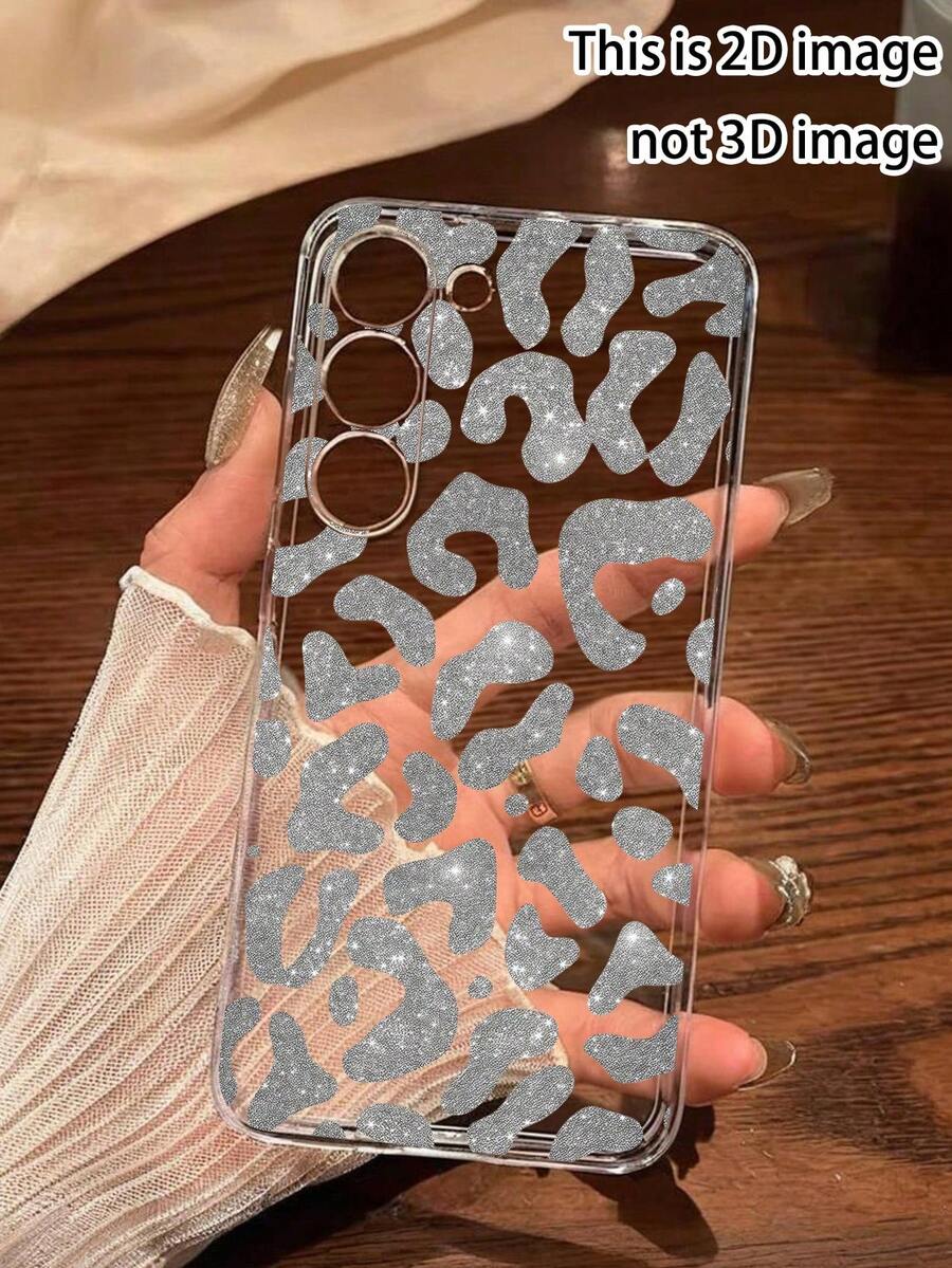 Fashionable Leopard Print Soft Phone Case, Compatible With Huawei, Honor, Galaxy And Other Phone Models, This Is Printed Pattern, Please Note Before Buying, [International Version Not Local Version] - Clear - View 1