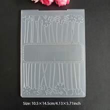 2D Embossed File Folder, Suitable For Card Embossing Machine Template, Handmade Photo Album Paper Craft Decoration DIY Greeting Card Making, Butterfly, Honeycomb, Small Daisy Flower Patterns - DIY Crafts - View 25