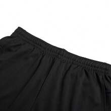 Under Armour 男士针织运动裤，日常通勤，户外健身，跑步，休闲裤 25600704-001 - 黑色 - 查看 3