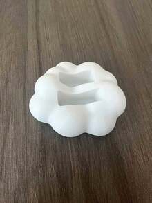 1个现代简约黑白遥控器收纳盒，顶部带衬垫，节省空间，适用于电视/DVD/蓝光播放器/音响系统/游戏机 - 客厅、卧室媒体控制台收纳 - 装饰性遥控器支架 - 查看 7