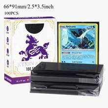 Fundas para tarjetas de tamaño estándar Fundas protectoras para tarjetas resistentes Golpeantes perfectos Protege tus tarjetas comerciales para tarjetas TCG y deportivas 9X9G - Verde hierba - Ver 9