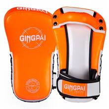 GINGPAI 1对拳击脚靶,武术腿垫,跆拳道踢击护盾,反应训练垫,多种颜色可选 - 彩色 - 查看 8