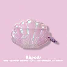 Tương thích với dòng Apple Air, Series và Series, ốp bảo vệ mạ điện màu tím và hồng cho tai nghe, phù hợp với Air 1/2/3/4/Pro/Pro 2, 5i/6i/SE2/SE3/Pro3/Pro4 và Galaxy Buds 3/Buds 3 Pro, được thiết kế dành cho nữ. - Nhiều màu - Xem 33