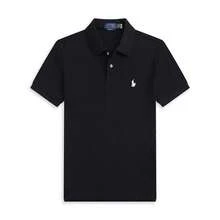 Men Polo Shirts - POLO短袖[黑色白標] - 查看 1