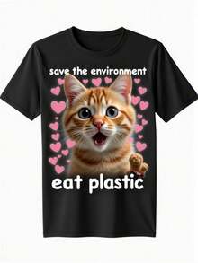 Men Outdoor Tees & Tanks - Black - View 1