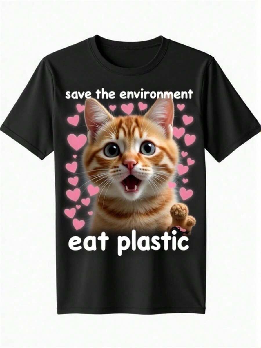 Men Outdoor Tees & Tanks - Black - View 1