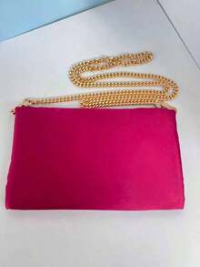 Gucci Red Cosmetic Bag With Detachable Chain Strap, Handheld, Large Capacity, Suitable For Daily Use - Red - View 7