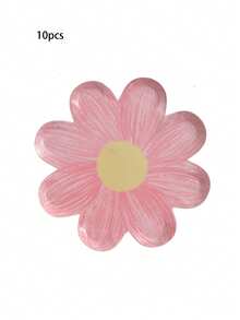 10 pièces Assiettes en papier Marguerite de 7 pouces, Assiettes en papier jetables Marguerite, Assiettes de fête Marguerite de printemps, Assiettes en papier à motif floral mignon, Fournitures de fête Marguerite, Anniversaire, Mariage, Décoration de fête, Halloween, Noël, Thanksgiving, Fête des récoltes, Décoration d'automne, Cadeaux, Trick or Treat - Multicolore - Voir 9