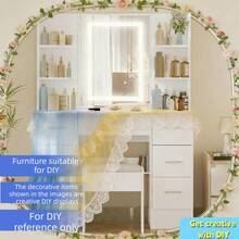 Vanities & Vanity Benches - White - View 2