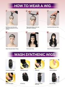 30" Machine Made Bright Red Wig Body Wave Wig, High Temp Fiber Voluminous Wig With Adjustable Stretchy Cap For Cosplay & Festival - Red - View 10