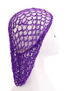 1个编织发网，假发帽，发套，女士护发睡眠帽 - 彩色 - 查看 7