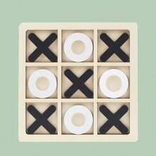 1pc 2025 New Wooden Tic Tac Toe Game Set, Interactive Noughts And Crosses Party Board Game, Desktop Toy - Birthday Gift, Easter Gift, Wedding Gift, Gift, Toy, Easter, New Arrival Bestseller, New Arrival Hot Seller, New Arrival, Toy New Arrival, Party Interactive, Stitch Toys, Travel Toys, Classroom Fidget Toys, Mini Stuff, Bath Toys, Christmas Stationery, Stress Ball - Multicolor - View 9
