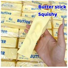 Slow Rebound Soft Squishy Toy, Tabba Soft Squishy Toy, Stress Relief Ball, Fidget Toy For Stress And ADHD, Party Favor (Random Color And Details) - Yellow - View 6