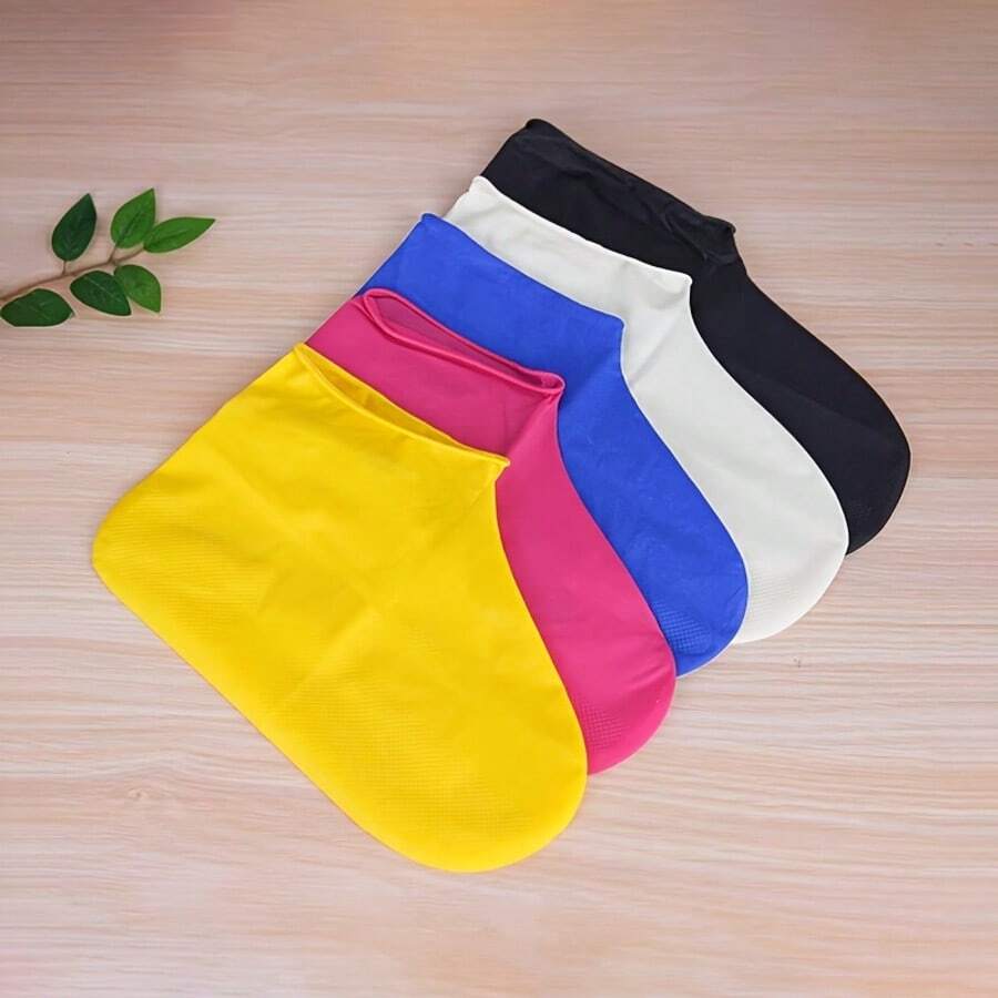 Waterproof Shoe Cover, Thick And Wear-Resistant Silicone Shoe Cover, Men's And Women's Non Slip Waterproof Shoe Cover