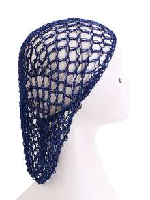 1个编织发网，假发帽，发套，女士护发睡眠帽 - 彩色 - 查看 5