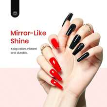 Beetles Extra Glossy Gel Top Coat - 20ml Clear Glossy No Wipe Top Coat Gel Nail Polish High Shine Long Lasting Nail Surface Protection Manicure Spring Nail Gifts For Women - 1Pcs 15ML High Gloss Top Coat - 查看 5
