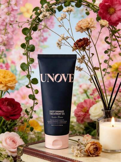  Unove Deep Repair Hair Mask (40ml) Repairs Dryness, Split Ends, And Breakage, Improving Hair'S Elasticity And Shine. It Deeply Nourishes Permed And Dyed Damaged Hair, Smoothing Dry, Frizzy, And Brittle Hair. Suitable For Normal, Dry, And Oily Hair, As Well As All Hair Types Requiring Intensive Repair And Lasting Smoothness. A Top Choice For Spring Hair Care. Korean Skincare Products.