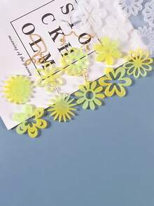 Droplet Shaped Hollow Silicone Mold,Silicone Resin Casting Molds Set With Leaf And Irregular Shapes - DIY Epoxy Resin Jewelry Making Kit For Women's Earrings, Pendants, Rings, And Crafts - Geometric Jewelry Craft Supplies - Clear - View 7