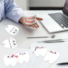 240pcs Dental Assistant Sticky Notes, Dental Hygienist Assistant Funny Office Supplies Gift - Multicolor - View 3