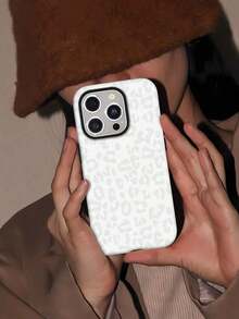 Apple 17 Pro Max Christmas Gifts Fashionable Leopard Print, Dual-Layer Protective Phone Case For  16 Pro Max, 15 Pro, 13, 11, 12, Phone Case For All Models - Fits Phone 17 Pro Max New - 白色 - 查看 23