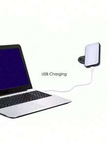 Luz LED de relleno para selfies con 3 modos de iluminación, brillo ajustable, recargable por USB, diseño portátil de clip, apta para fotografía con smartphone, portátiles, tabletas, reuniones, luz de relleno para maquillaje - Unitalla - Ver 13