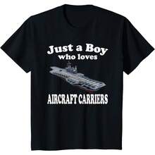 Aircraft Carrier USS Franklin D. Roosevelt CV-42 CVA-42 T-Shirt - Black - View 7