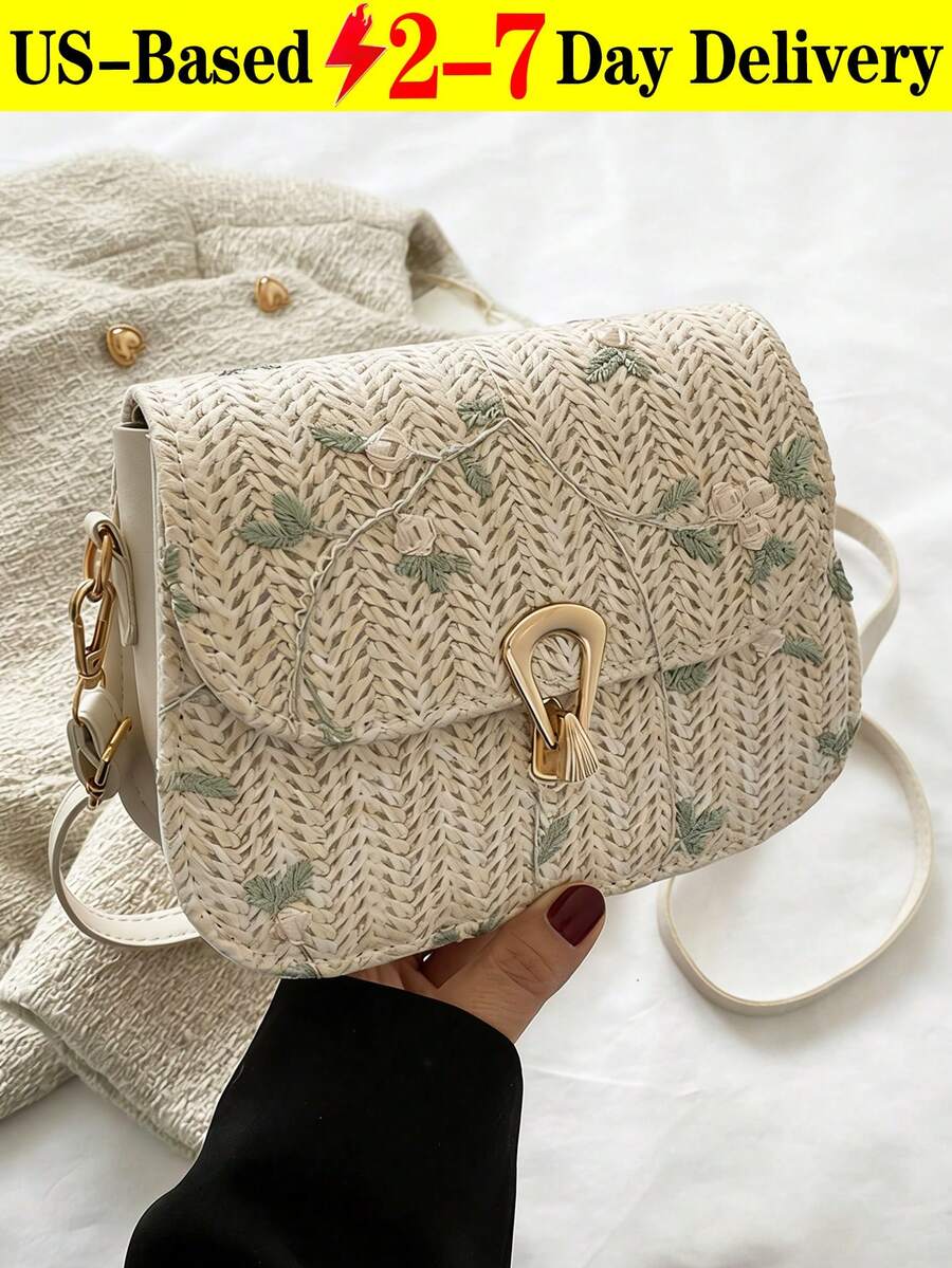 New Stylish Simple Plaid Patchwork Handbag Tote Shoulder Crossbody Bag For Women,Fall Winter Crossbody Bag Small Vintage Plaid Pattern Purse With Top Handle & Adjustable Strap, Mini Phone Bag For Essentials, Black And Brown Tartan Handbag,[US Local Warehouse] Secret Santa Gifts For Women,Travel Essentials,School Supplies,The Best Gift Choice, Birthday Gift, Valentine's Day - 彩色 - 查看 1