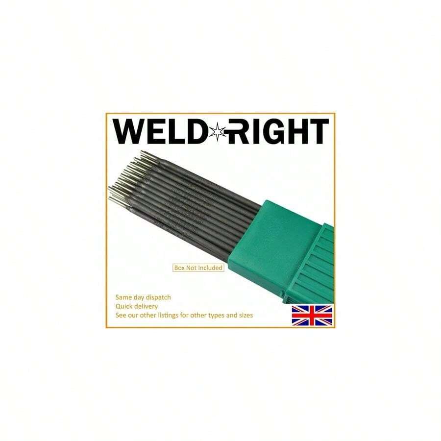 Weld Right ENiFe-C1 Ferro Cast Iron Arc Welding Electrodes Rods 2.5mm X 20 Rods - A - View 1
