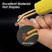 1000Pcs 0.8mm Hot Plastic Staples Welding Wave Stapler For Car Bumper Repair - C - View 9