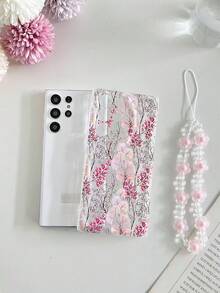 花朵编织波浪边简约优雅TPU花卉彩绘防震手机壳，兼容 17pro/17Air/17/17promax/16/11/16pro/16plus/16promax/16e/15Promax/13/14/12/XS/XR/7G/8P，兼容三星Galaxy手机。 - 彩色 - 查看 8