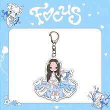 Hearts2/Hearts "FOCUS" Acrylic Keychain Pendant, H2H Heart KPOP Merchandise Accessory - Multicolor - View 16