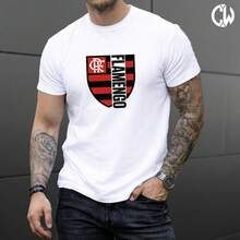 Flamengo Personalized Soccer Jersey/T-Shirt - New Release - trắng - Xem 2