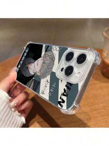 Local Delivery FashionKoreanAnimeNightByTheWaterPhoneCaseCompatibleWithForIphone17Air1616E15141312Mini11ProMaxXXRXSMAX87E.Plus,".FeaturingAFour-CornerAnti-DropTransparentSoftShell,Ultra-ThinBackCoverInAMinimalistCreativeStyle,PhoneCase,PhoneCases,HandyCover,Case - Clear - View 3