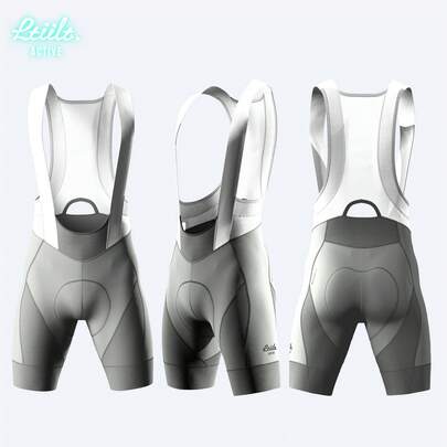  1pc Ltiilt Brand Men's Cycling Bib Shorts, Compression Fit Suitable For Road Bike & Mountain Bike, Summer