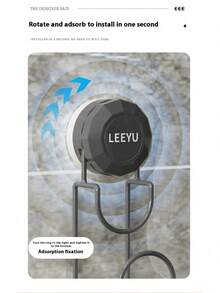 1pc Suction Cup Sink Hanging Hook, Bathroom Basin Storage Rack, Toilet Shelf, Drill-Free Household Hanging Basin - Multicolor - View 4