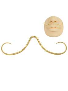 1件复古时尚配饰，波西米亚摇滚风格不锈钢鼻环，男女通用穿孔饰品，适合日常佩戴、音乐节、作为礼物 - 鼻釘 - 查看 12