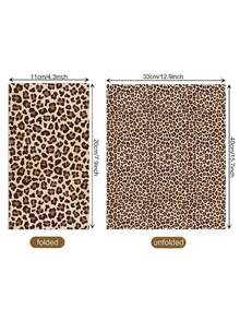 20张豹纹主题派对餐巾纸，时尚混色双层纸巾，饰有水钻图案，适用于婚礼、生日、周年纪念、单身派对及各种庆祝活动，也适用于婚礼、新娘送礼会、生日派对、女孩派对、订婚仪式、性别揭晓派对和家庭聚会，一次性餐具，适用于酒吧、餐厅和酒店。 - 彩色 - 查看 8