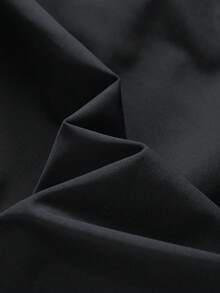 Women's Casual, Outdoor Loose Lightweight Zip-Up Hooded Jacket, Spring/Autumn - Black - View 4