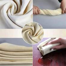 Natural Chamois Leather Car Washing Towels Super Absorbent Car Home Window Glass Drying Cleaning Cloth Quick Dry Wash Towel New - 40*50 - View 5