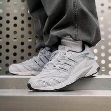 Adidas 阿迪达斯 TEMPER RUN 2 “Wave Shoes” 经典复古网面运动厚底运动鞋 - 白色 - 查看 1