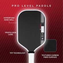 Vợt Pickleball PERSEUS Carbon Fiber T700 Matte, lõi trong dày 16mm, dải bảo vệ TPU, vợt Pickleball chuyên nghiệp thi đấu, thiết kế họa tiết đơn giản. - Nhiều màu - Xem 2