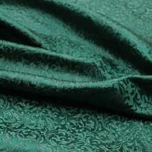 1件黑色高品质锦缎面料，花卉图案，优雅的室内装饰面料，DIY缝纫面料，适用于手工制作、连衣裙、晚礼服和服装面料 - 彩色 - 查看 29