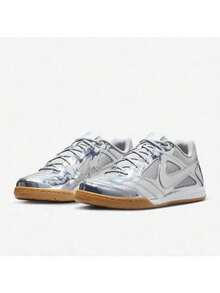 Nike 男鞋GATO LV8運動鞋訓練足球鞋 - 銀色 - 查看 10