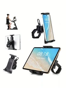 Adjustable & Rotatable Universal Tablet And Phone Mount, Secure Exercise Bike & Treadmill Stand Holder, Compatible With 4.7-14 Inch Smartphones And Tablets, Fitness Equipment Accessory - Multicolor - View 10