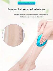 1PC Manual Hair Remover Nano Hair Remover Does Not Hurt The Skin Hair Remover Foot Calluses Dead Skin Soles Heel Foot Remover Men And Women Hair Removal Magic - Multicolor - View 8