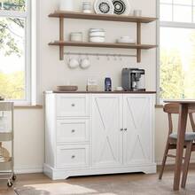 Cabinets - White and Brown - View 8