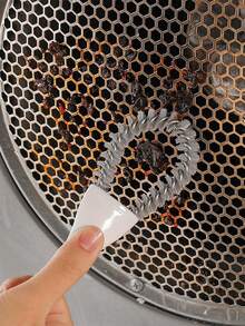 Multi-Functional Vent Brush, Crevice Cleaning Brush, Grid Cleaning Brush, Suitable For Cleaning Oven Racks, Sink Grooves, Stovetops, Bird Cages, And Other Kitchen Cleaning Tasks - White - View 4