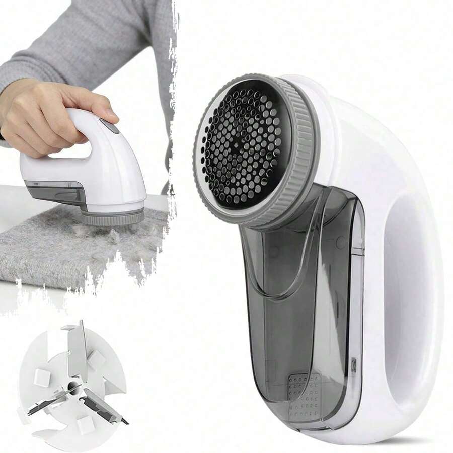 Quitapelusas eléctrico, Desempolvador de tela a batería (Baterías no incluidas) - Multicolor - Ver 1