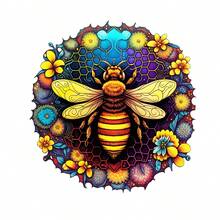 可爱的小鸟图案拼图，有趣的花卉和小鸟木制拼图，缓解压力，适合家庭玩耍拼图，拼图，拼图，拼图，成人拼图，拼图，拼图拼图，拼图垫拼图，木制拼图>杏色，拼图，拼图，拼图，拼图，木制鸟，拼图>成人 - 杏色 - 查看 16